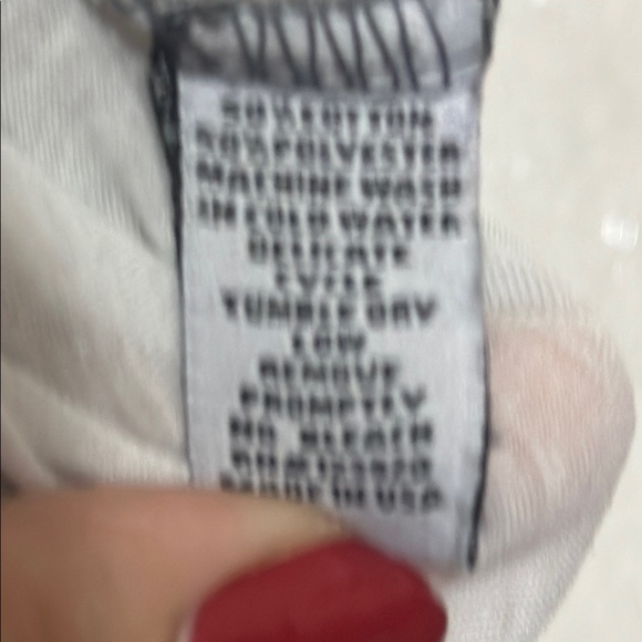 SoulCycle Black and White Sleeveless Cut Out Tank Top - Picture 3 of 7